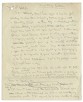 Robert Baden-Powell Lot of Three Autograph Draft Letters Regarding the Closing of a Boy Scout Troop